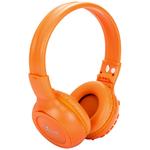 Headphone Com Entrada Sd Card Fm Stereo Radio Bluetooth Laranja Kp-347 KP-347 KNUP