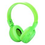 Headphone Com Entrada Sd Card Fm Stereo Radio Bluetooth Verde Kp-347 KP-347 KNUP