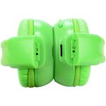 Headphone Com Entrada Sd Card Fm Stereo Radio Bluetooth Verde Kp-347 KP-347 KNUP