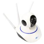 Câmera Ip Wireless Com Infravermelho 720P Duas Vias De Comunicação, Suporte Para Andoid E Ios LKW-1310 LUATEK