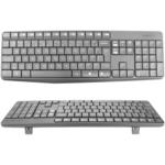 Teclado E Mouse Logitech Mk235 Sem Fio Abnt 2, Cinza MK235 LOGITECH