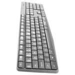 Teclado E Mouse Logitech Mk235 Sem Fio Abnt 2, Cinza MK235 LOGITECH