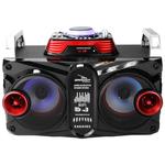 Caixa De Som Bluetooth Amplificada Sub Dj Usb Sd Fm Mic 40W Rms Preto D-BH2705 GRASEP