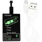 Carregador Sem Fio Charger Wirelless + Receptor V8 QI Android LT55 LOTUS