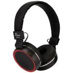 Headphone Com Microfone P2 Dobravel Preto e Vermelho KNUP KP-421 KP-421 KNUP