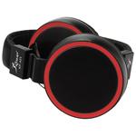 Headphone Com Microfone P2 Dobravel Preto e Vermelho KNUP KP-421 KP-421 KNUP