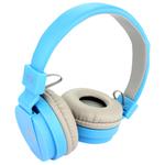 Headphone Fone Com Microfone P2 Azul Kp-428 KP-428 KNUP