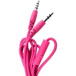 Headphone Fone Com Microfone P2 Rosa Kp-428 KP-428 KNUP