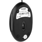 Mouse Óptico Usb Para Pc E Notebook Giga Preto 4250-01 GIGA