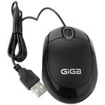 Mouse Óptico Usb Para Pc E Notebook Giga Preto 4250-01 GIGA