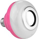 Lâmpada Led Music Bluetooth 7W Caixa De Som Com Controle Cl-676 Rosa CL-676 GENERICO