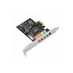 Placa De Som Pci-Express Com 5 Canais SOUND CARD GENERICO