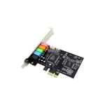 Placa De Som Pci-Express Com 5 Canais SOUND CARD GENERICO