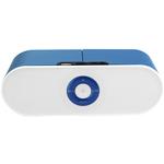 Caixa De Som Bluetooth Portátil Speaker Usb Sd Card V8 Azul S207 DEX