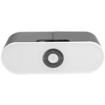 Caixa De Som Bluetooth Portátil Speaker Usb Sd Card V8 Cinza S207 DEX