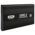 Case 2.5 Hd Sata Usb 2.0 Para Pc E Notebook Cinza KP-HD001 KNUP