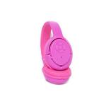 Headphone Bluetooth 3.0 Entrada Sd Card Rádio Fm Mp3 Wma E Wav Rosa Kp-360 KP-360 KNUP