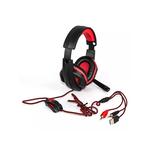 Headphone Gamer Com Microfone Super Bass Led Vermelho Knup KP-396 KP-396 KNUP