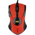 Mouse Gamer Skeleton 2400 Dpi 6 Botões Vermelho Knup Kp-v21 KP-V21 KNUP