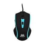 Mouse Gamer 2400 Dpi 6 Botões Azul Knup KP-V24 KP-V24 KNUP