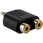 Adaptador P2 para 2 RCA Fêmea Amarelo - oem P2XRCA GENERICO