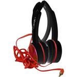 Headphone Super Bass Vermelho Knup Kp-412 KP-412 KNUP