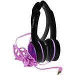 Headphone Super Bass Roxo Knup Kp-412 KP-412 KNUP