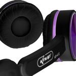 Headphone Super Bass Roxo Knup Kp-412 KP-412 KNUP