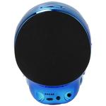 Caixa Som Portátil Bluetooth 8w METALICO Azul Caveira GENERICO