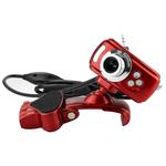 Web Cam Para Pc 16Mb Com Microfone Vermelho N-200MV - OEM N-200MV INFOKIT