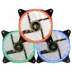 Kit 3 Cooler Led 120Mm Rgb Com 1 Fita Led E Controle DX-123W DEX DX-123W DEX