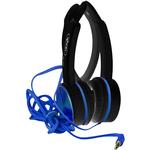 Headphone Super Bass Azul Knup Kp-412 KP-412 KNUP