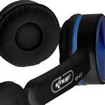 Headphone Super Bass Azul Knup Kp-412 KP-412 KNUP