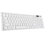 Kit Teclado E Mouse Wireless Branco EXBOM BK-S1000 BK-S1000F EXBOM