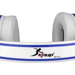 Headphone Fone Ouvido Bluetooth Fm/sd Atende Chamada Kp-411 Branco KP-411 KNUP