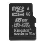 Cartão De Memória 16Gb Kingston SDSDQM-016G-B KINGSTON