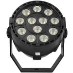 Mini Refletor 12 Leds Digital Strobo Efeito Rgbw Luatek LK-121 LUATEK