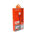 Cabo USB Lightning Para iPhone 2A 1 Metro em Nylon Prata PMCELL CB-21 CB-21 PMCELL