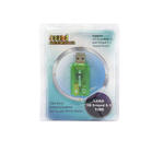 Adaptador Placa De Som 5.1 USB 2.0 Com Entrada P2 Fone e Microfone Verde SOM AC3 GENERICO