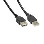 Cabo Extensor USB 2.0 Macho para Fêmea 3 Metros SECCON CY-0694-USB2.0-3M-B-S SECCON